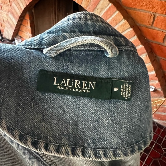 Ralph Lauren - moto denim jacket, 8p - Picture 8 of 10